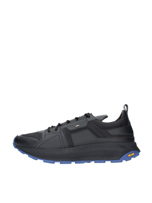 Sneakers modello FERZAN 096 in pelle e tessuto THE-ANTIPODE | FERZAN 096NERO